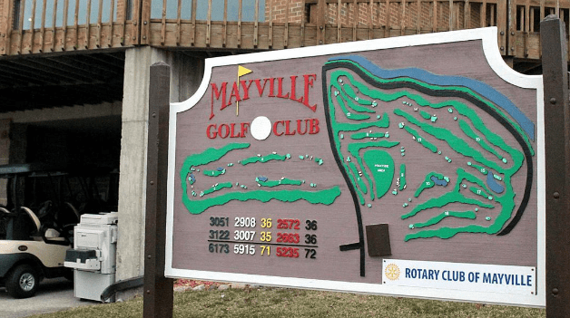 Mayville Golf Club exterior
