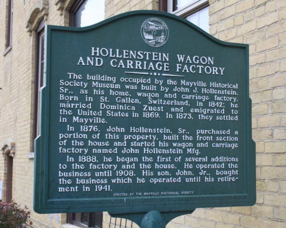 Wagon and Carriage Factory sign